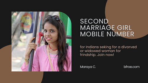 Second Marriage Girl Mobile Number